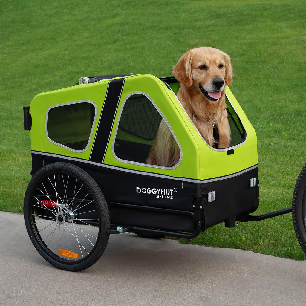 XL Pet Bike Trailer & Stroller with Suspension Wheels X917