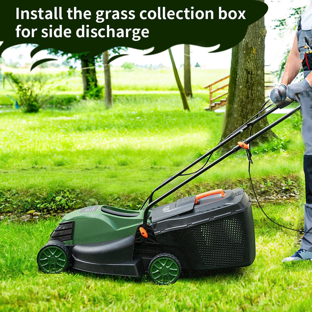 Electric Lawn Mower with Grass Collection Box R5414