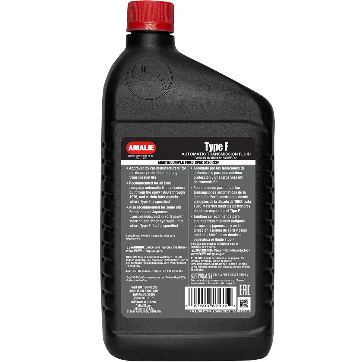 Ford Type F Automatic Transmission Fluid 1 Quart Bottle Pack of 12 B3098