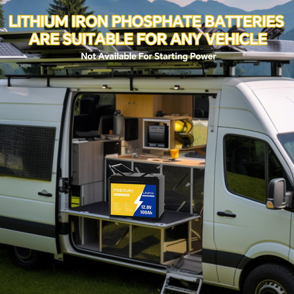 12V 100Ah LiFePO4 Battery I713