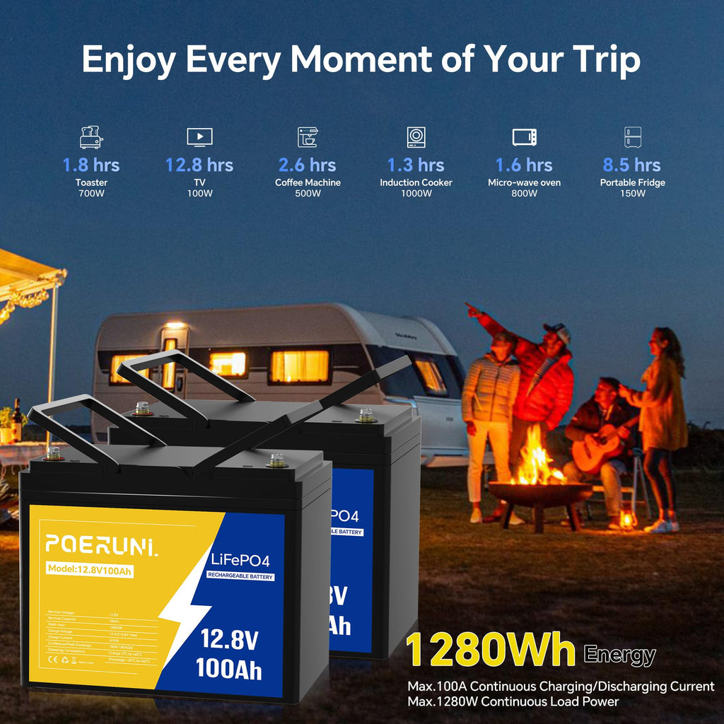 12V 100Ah LiFePO4 Battery I713
