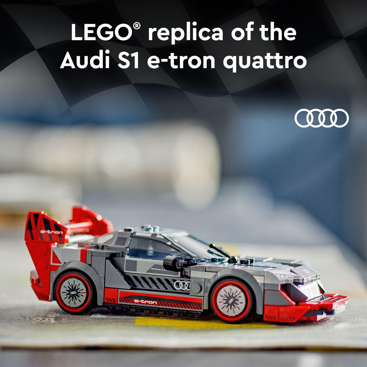 Audi S1 e-tron Quattro Race Car Building Toys Z812484