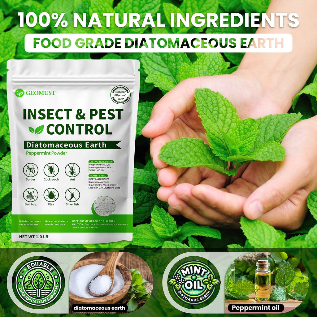 Diatomaceous Earth Food Grade Insect Killer 1 lb Y354