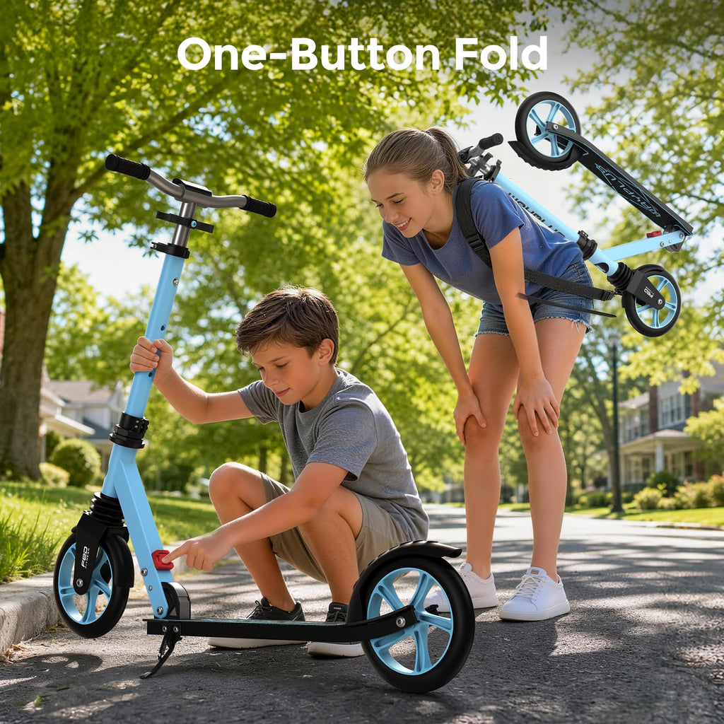Kick Scooter with 8 Big Wheels G2489