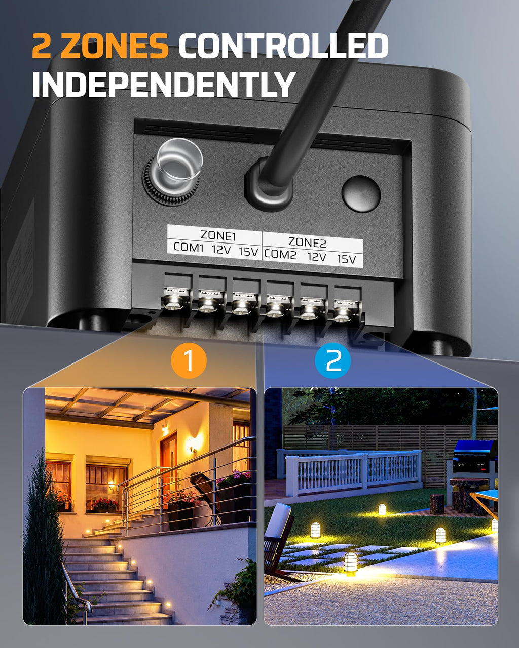 300W WiFi Low Voltage Landscape Transformer T828813