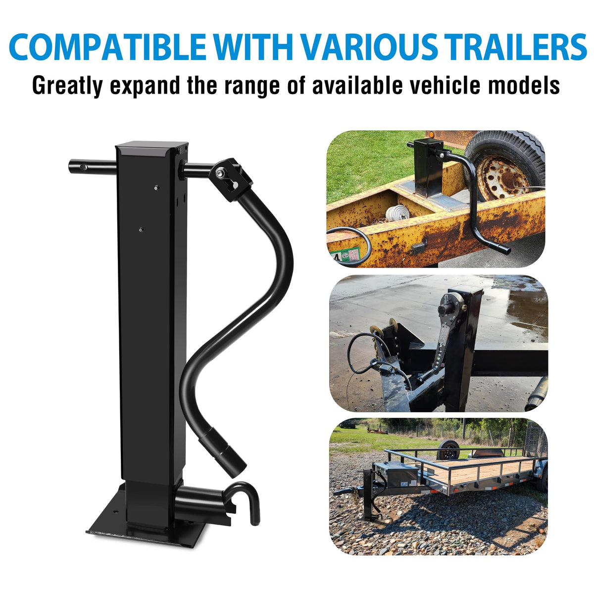 12000lbs Capacity Heavy-Duty Trailer Jack L46239
