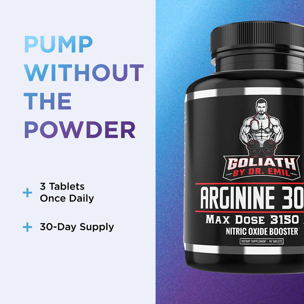 L-Arginine 3000, 90 Tablets Y447861