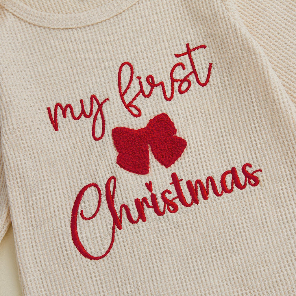 Baby Girl Long Sleeve Jumpsuit with Headband M6787