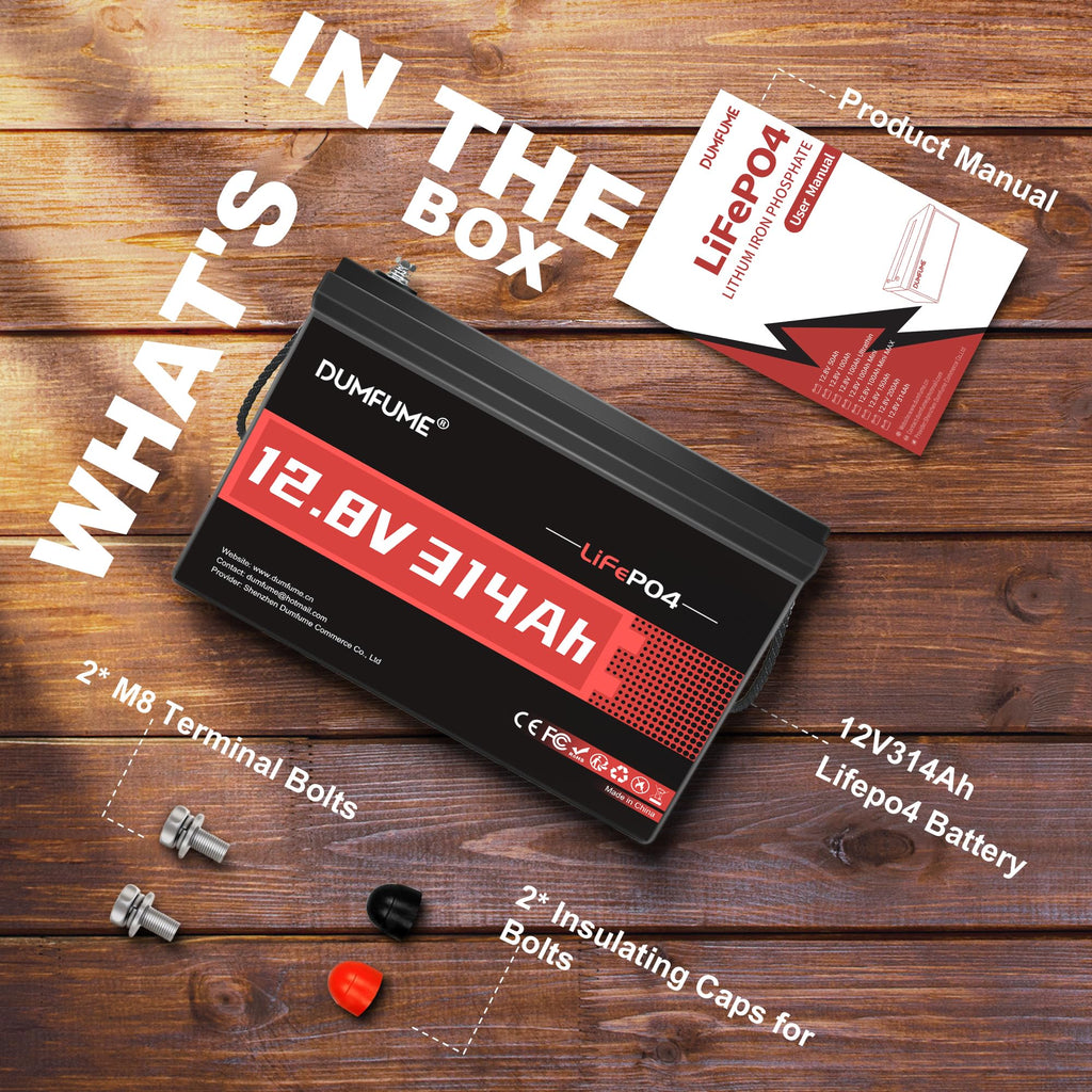 12V 300Ah LiFePO4 Battery 200A BMS P58008